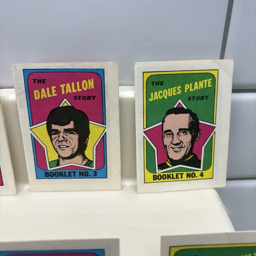 1971‎ Topps Hockey Booklets Complete Set 1-24 VTG Collectible Set